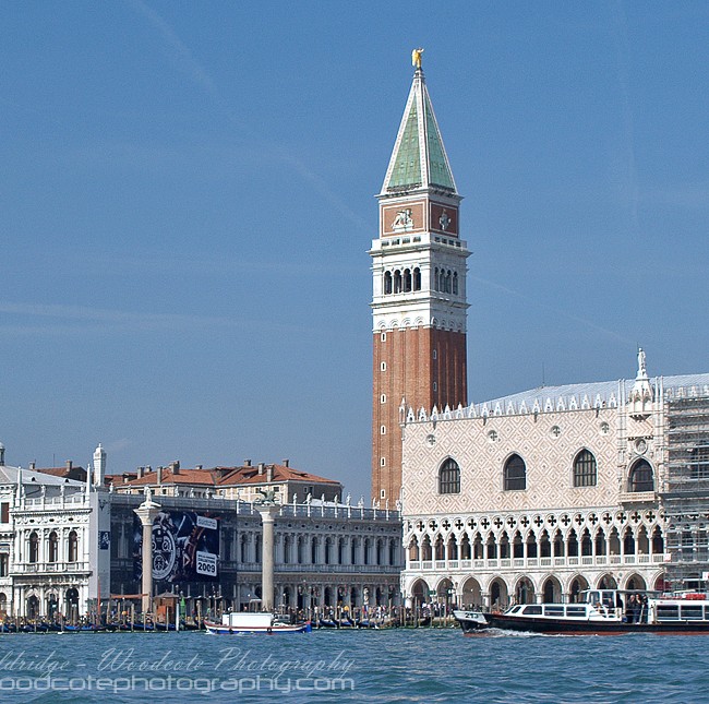 Outside of St Mark’s Square, Venice