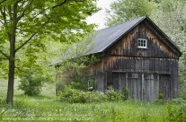 Traditional rustic barn in Cornwall, Connecticut
