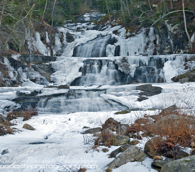Kent Falls in the freeze