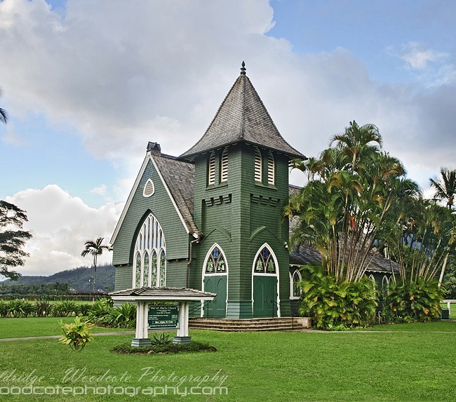 Traditional Hawaiian church