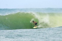 Riding the Tube – location not to be disclosed – East shore of Maui