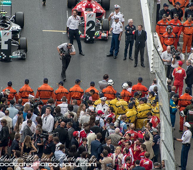 Top three – Monaco F1 GP 2015